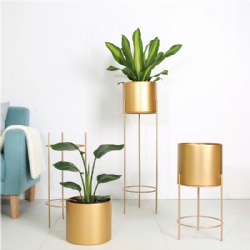 Steel flower stand